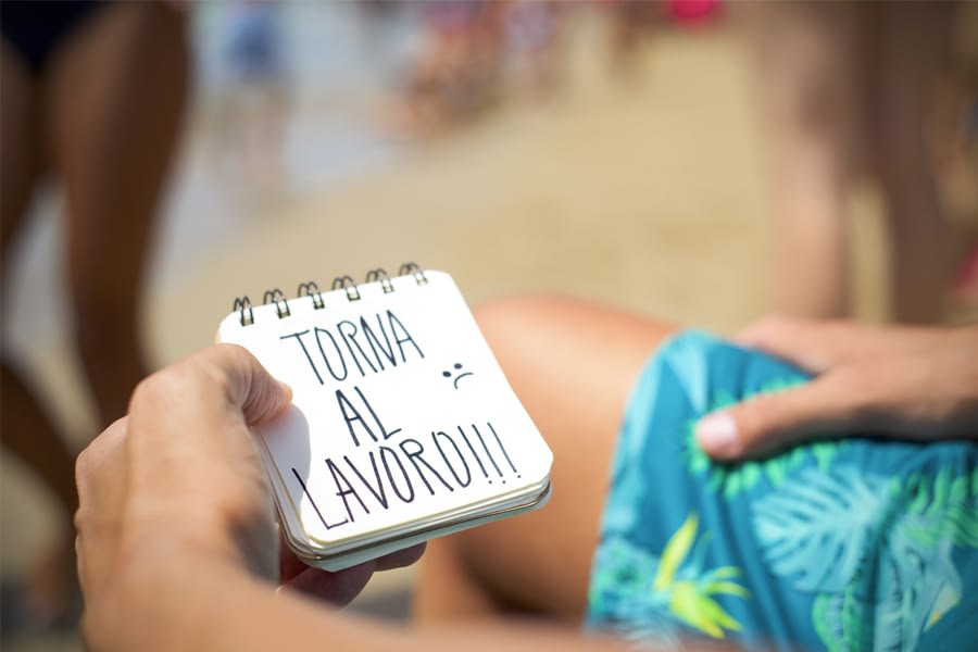 Il blogging dopo le vacanze